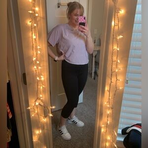 Spandex exercise capris for women